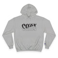 Cozy Vibes Hoodie — Relaxed Retro Graphic Champion Hoodie