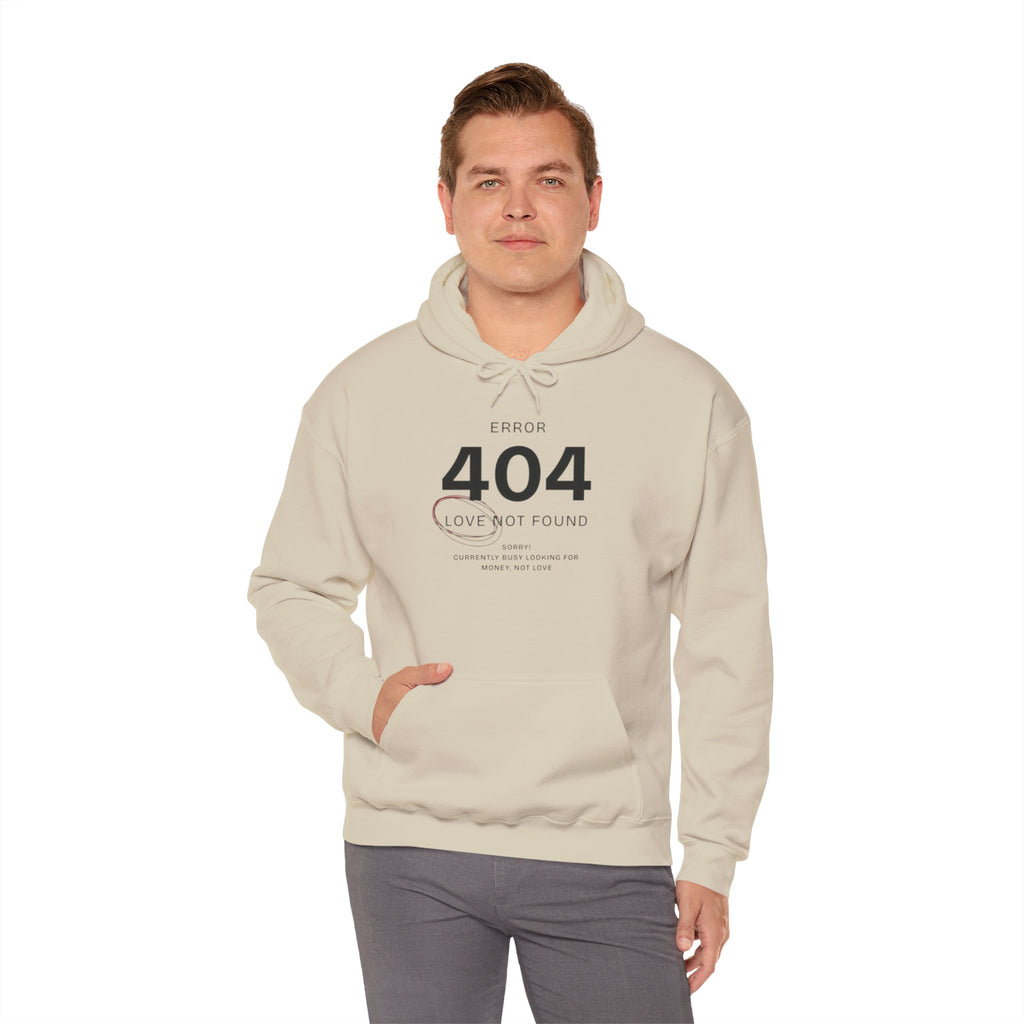 404 Love Not Found Hoodie
