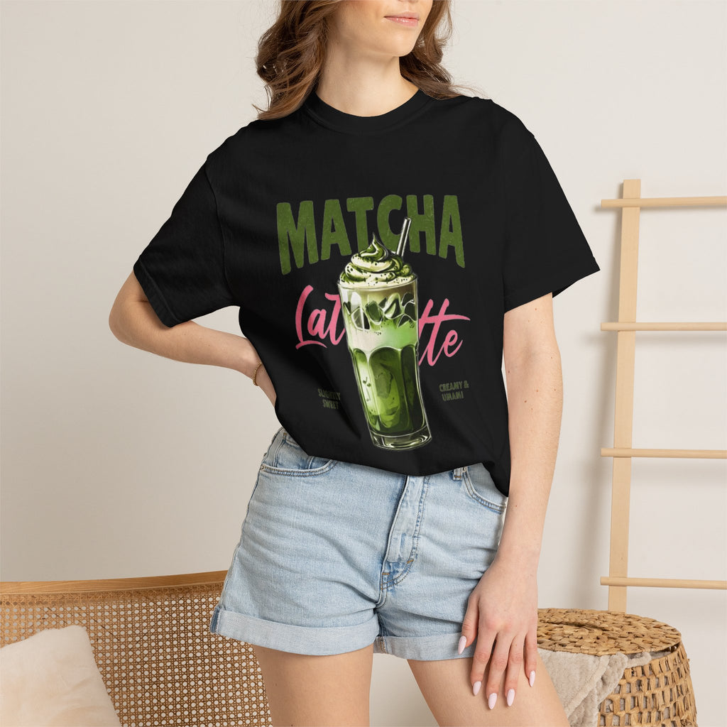 Matcha Latte T-Shirt — Vintage Matcha Drink Graphic Tee