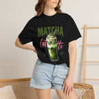 Matcha Latte T-Shirt — Vintage Matcha Drink Graphic Tee