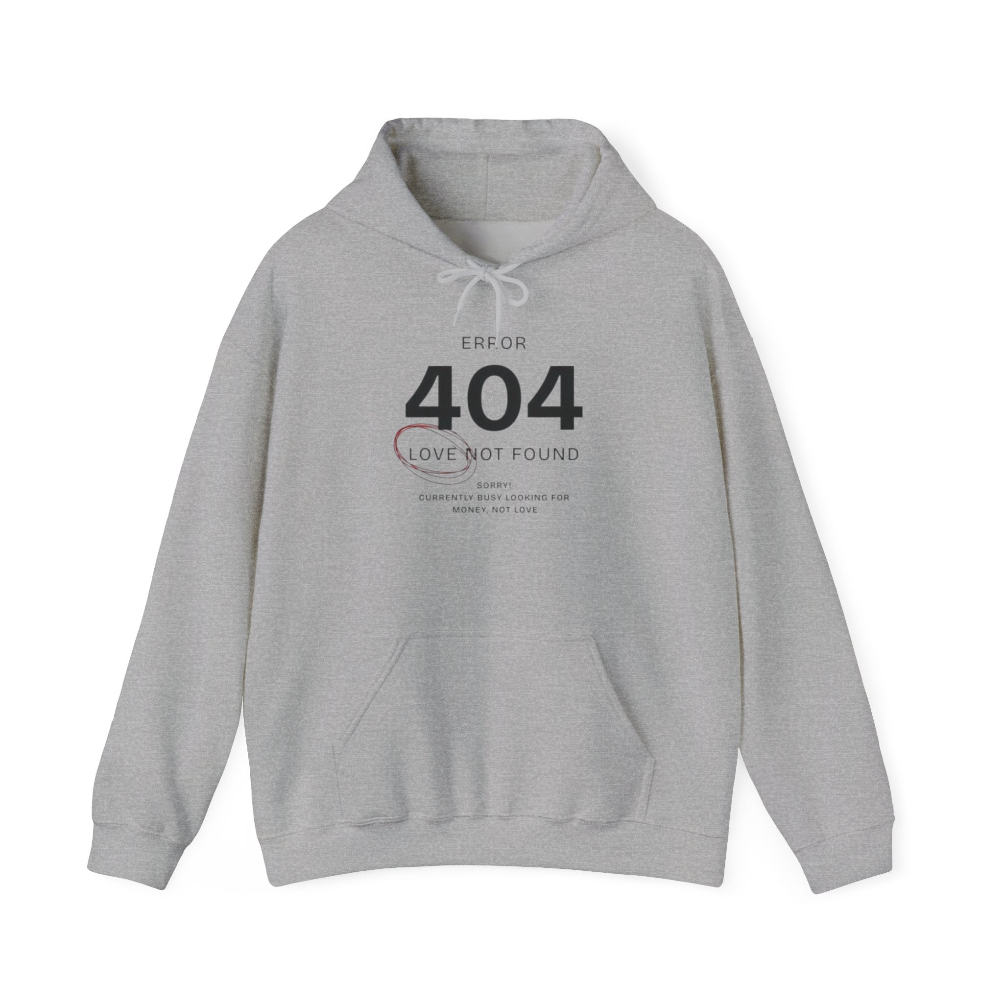404 Love Not Found Hoodie