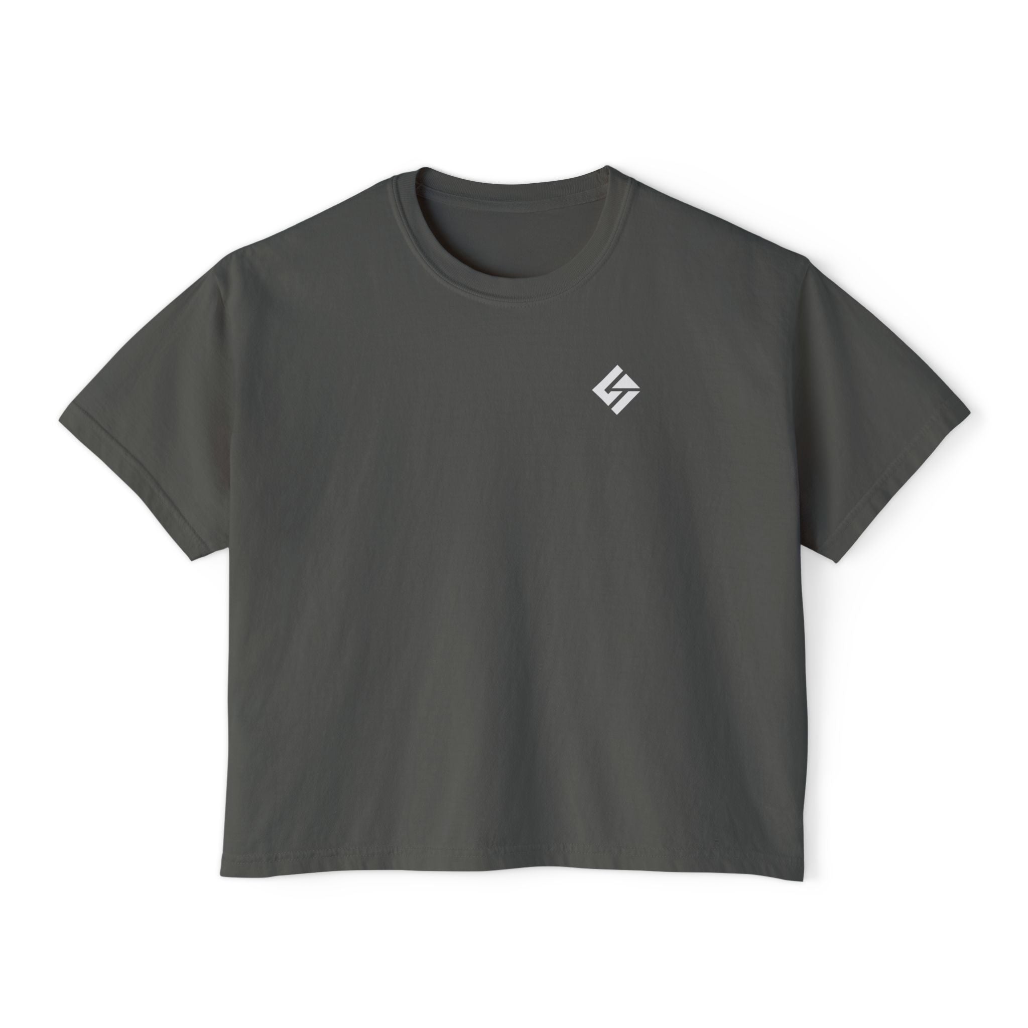 Keep Flying Butterfly Boxy Tee — Women's Inspirational Graphic T‑Shirt