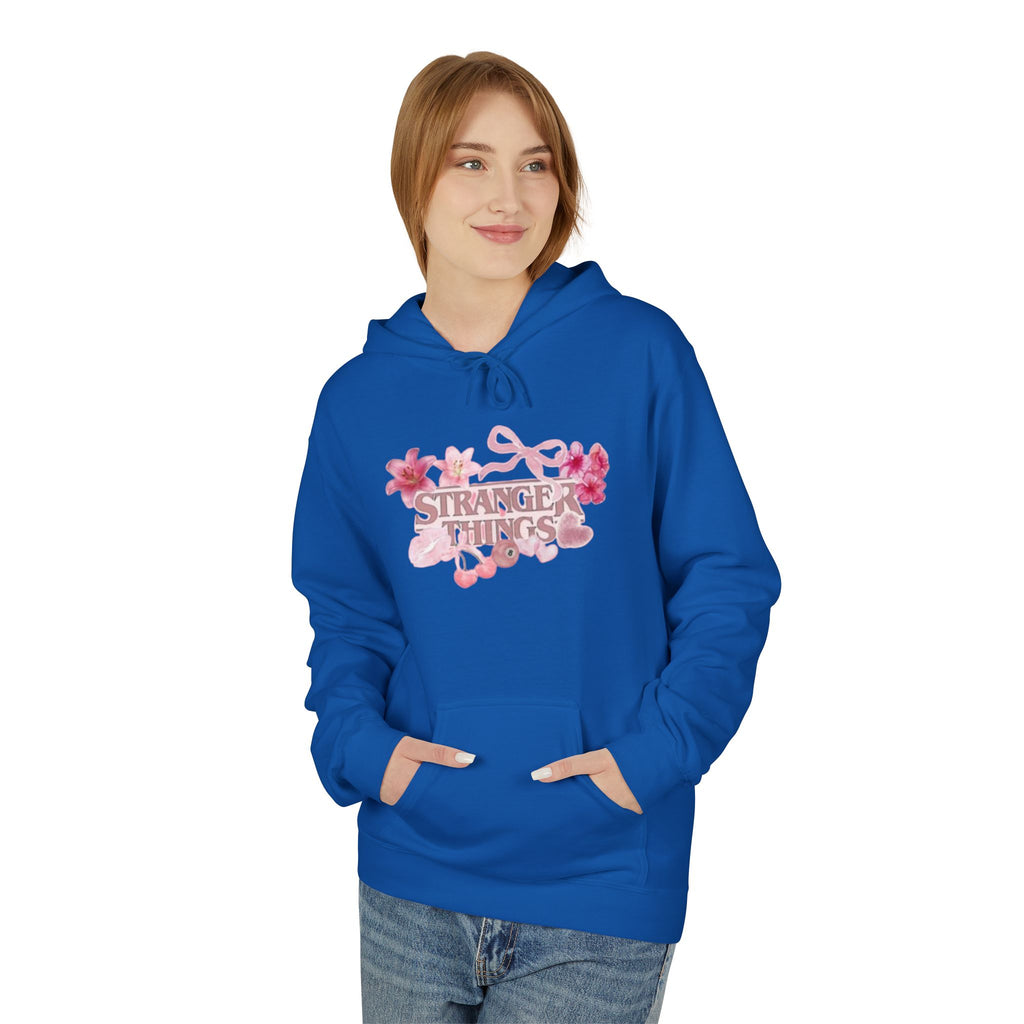 Stranger Things Floral Hoodie