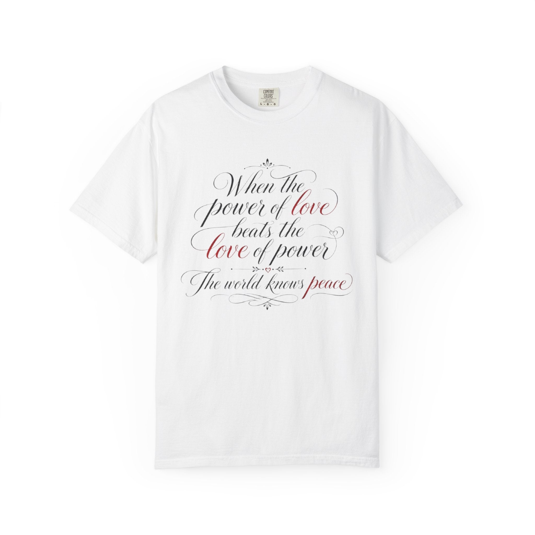 Power Meets Peace Tee