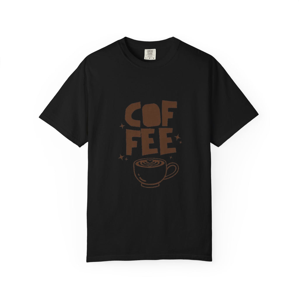 Coffee Cup T-Shirt — 'COFFEE' Retro Mug Graphic Tee