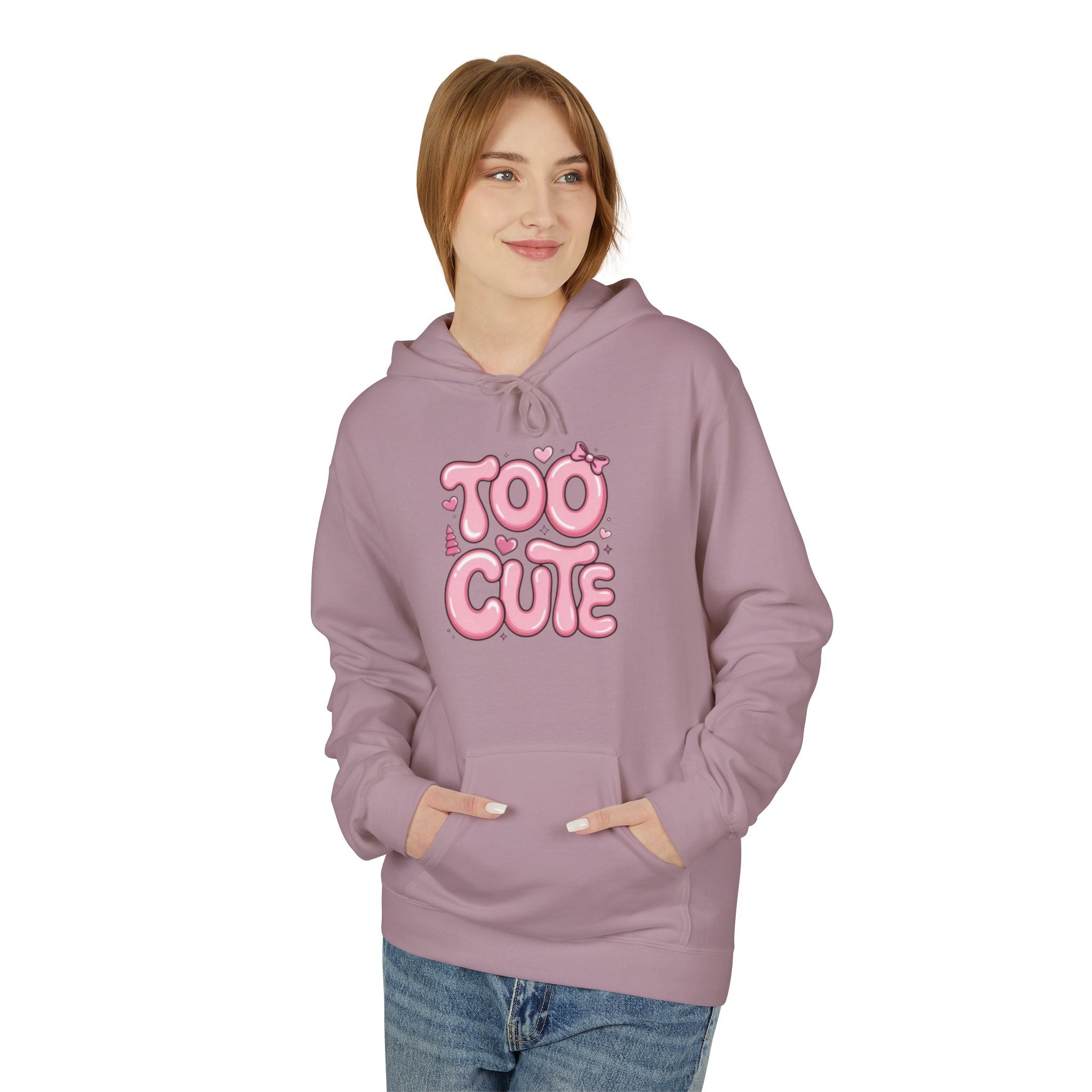 Too Cute Pink Bubble Hoodie