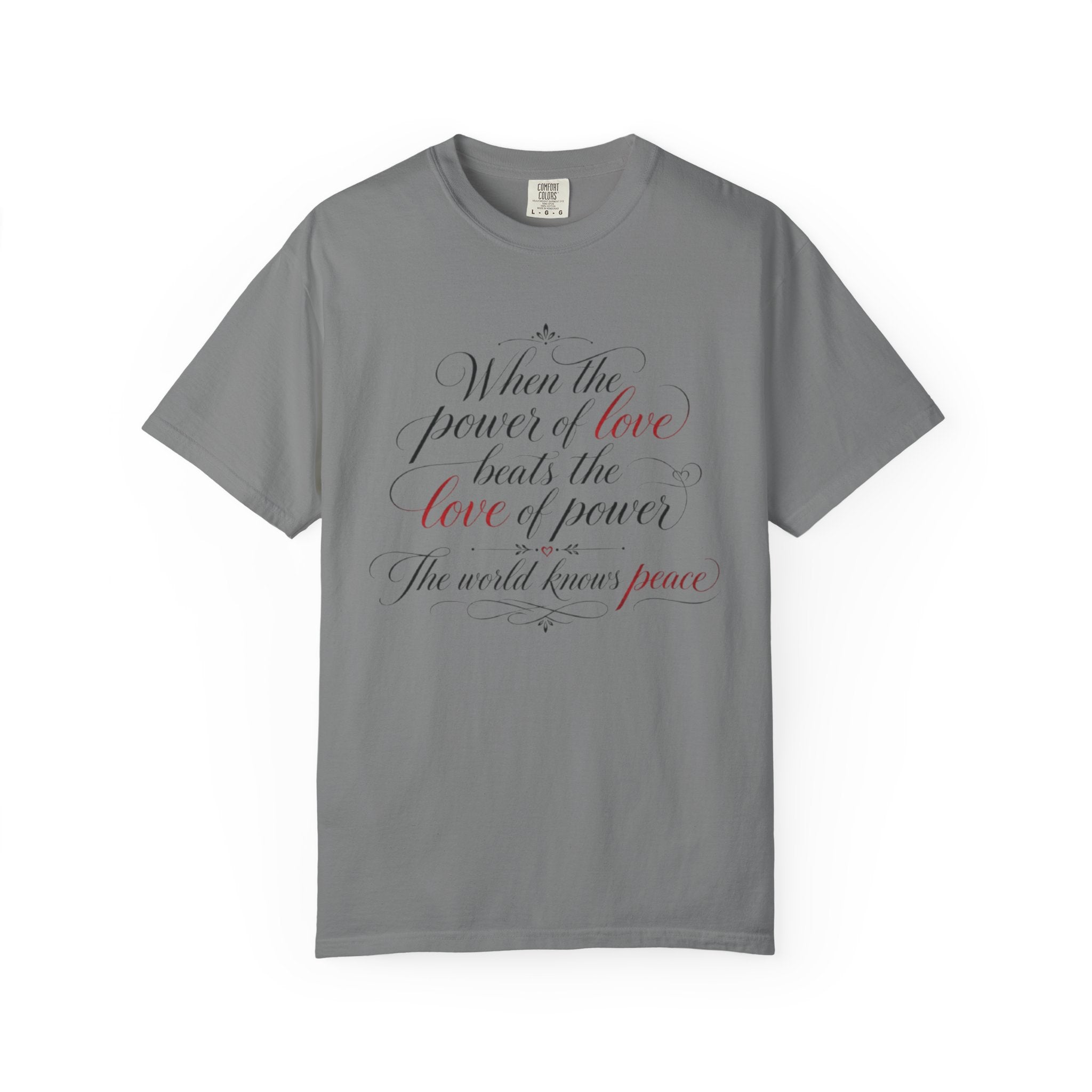 Power Meets Peace Tee