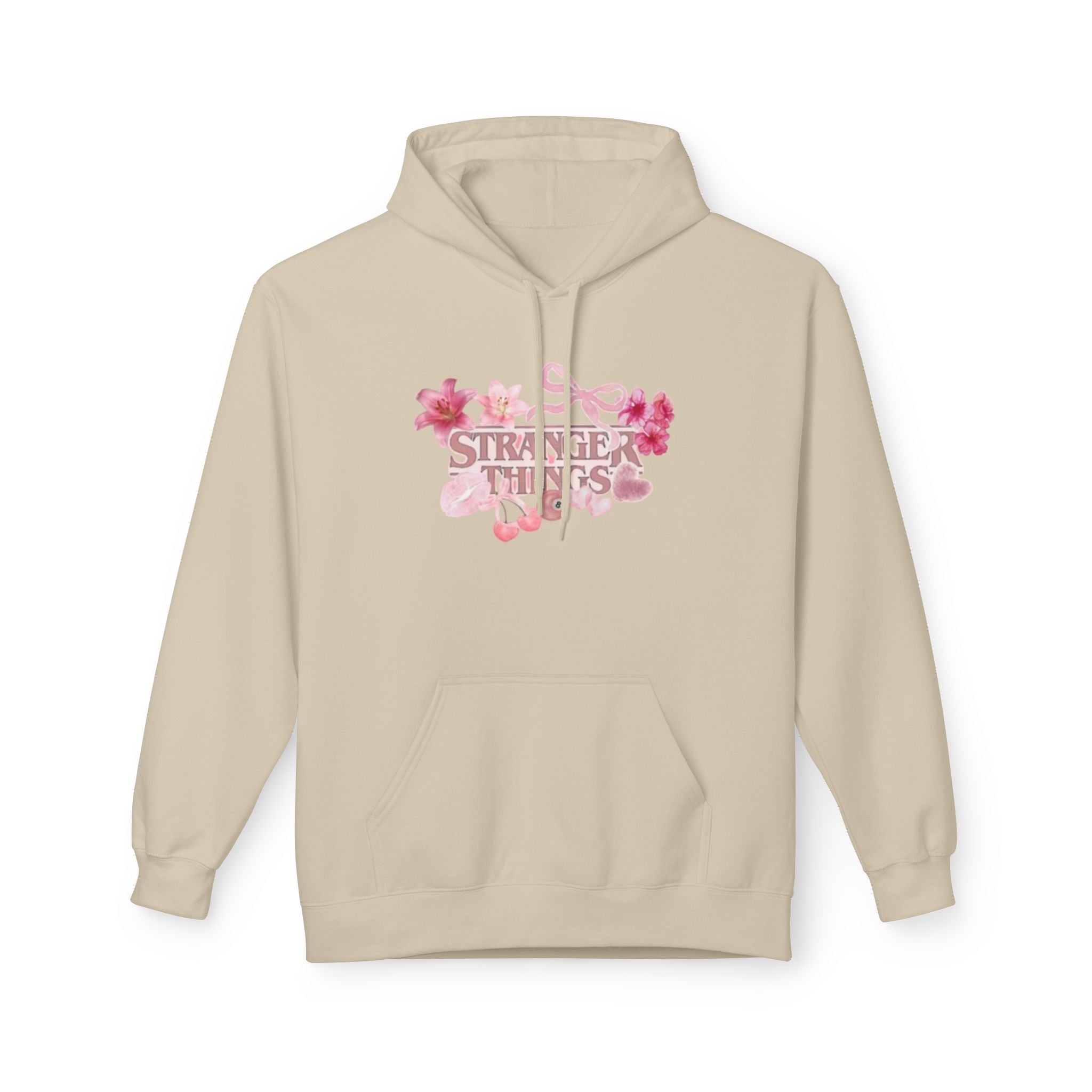 Stranger Things Floral Hoodie