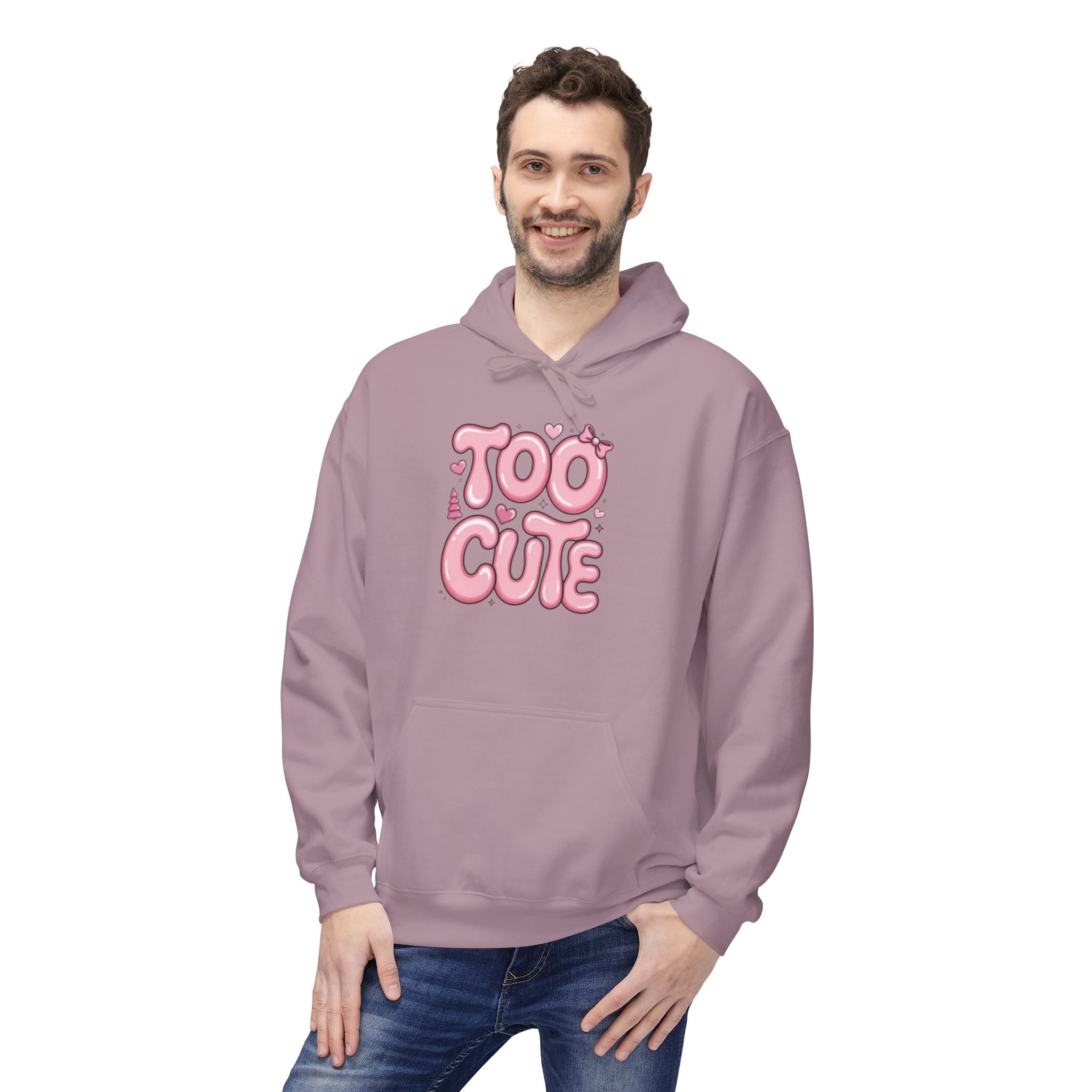 Too Cute Pink Bubble Hoodie