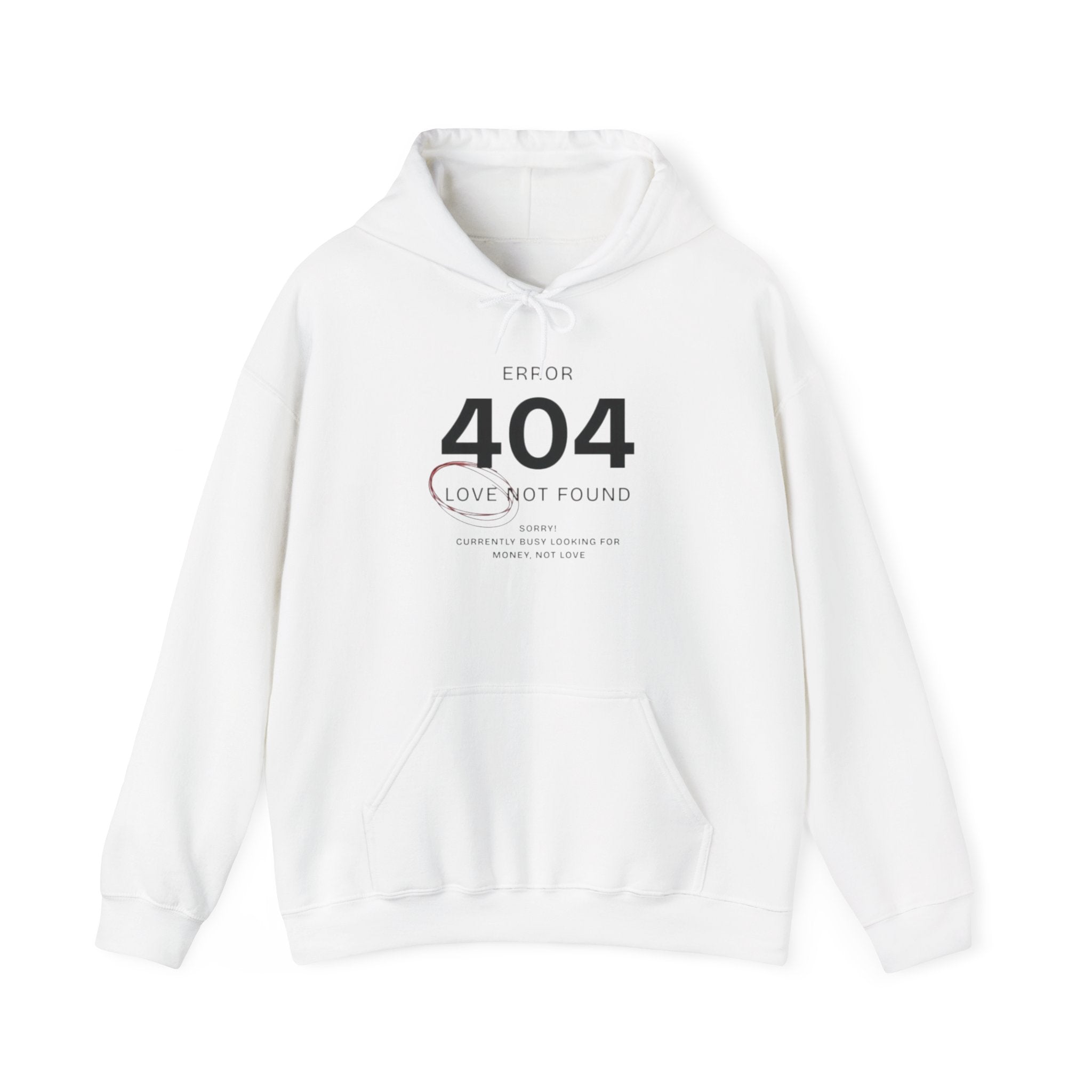 404 Love Not Found Hoodie