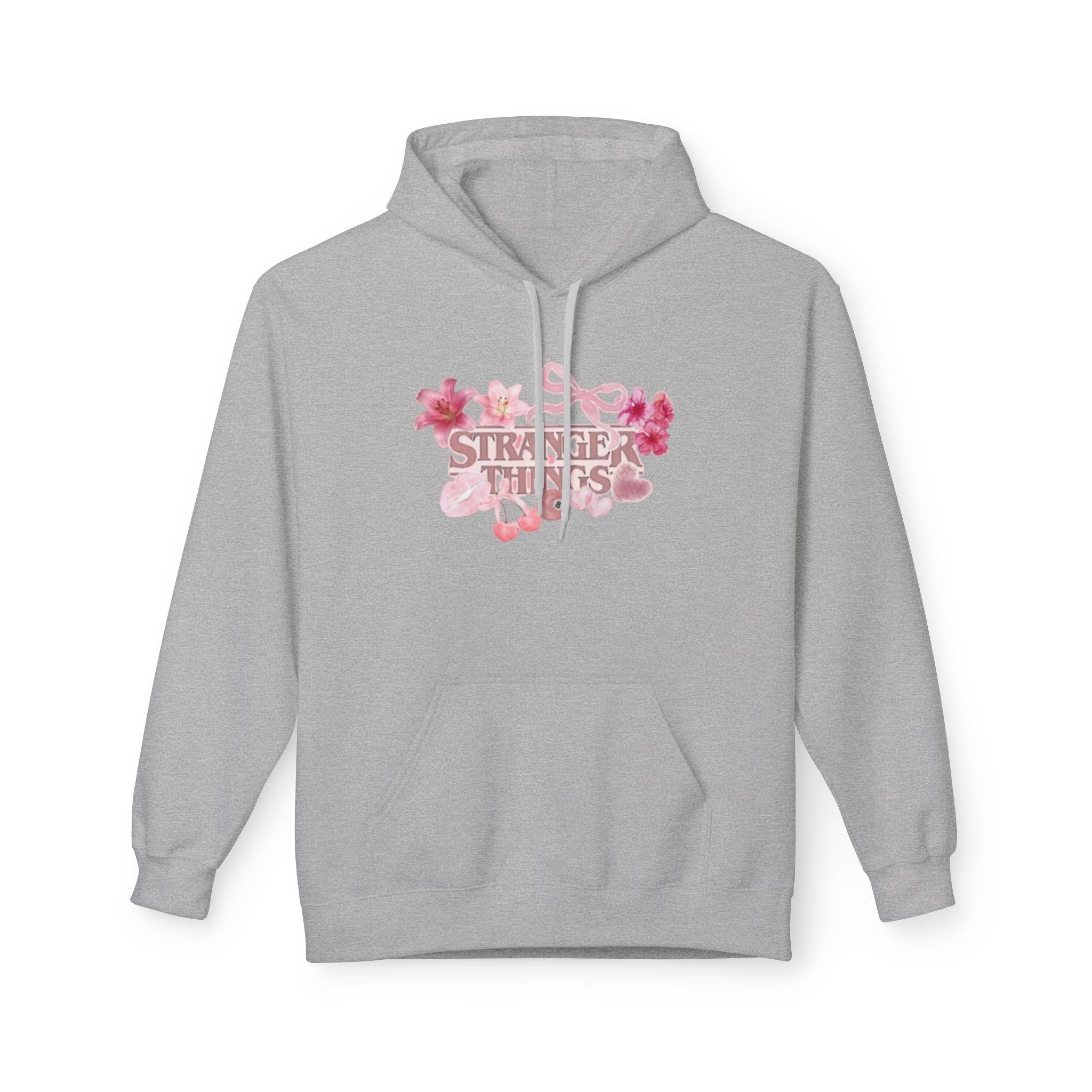 Stranger Things Floral Hoodie