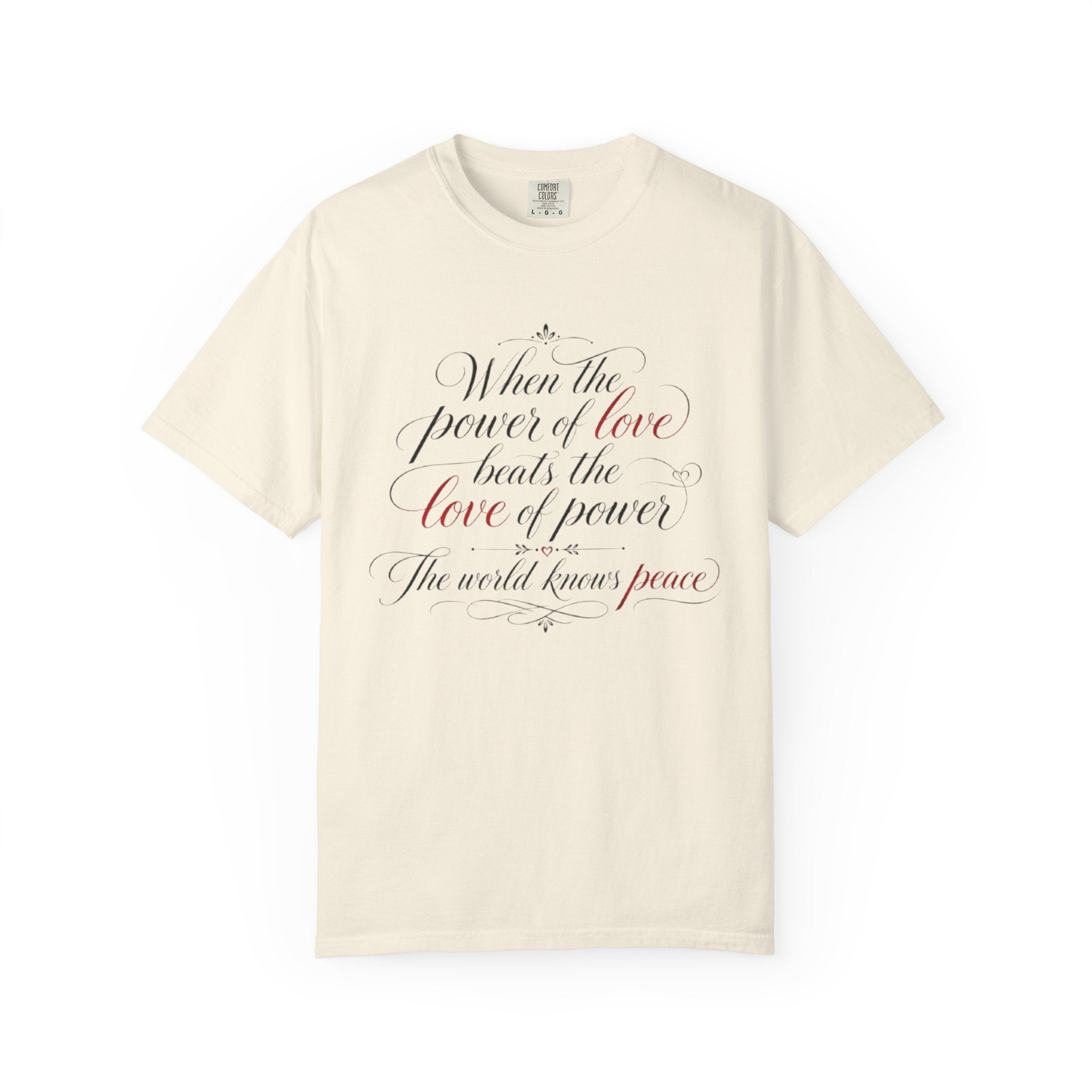 Power Meets Peace Tee