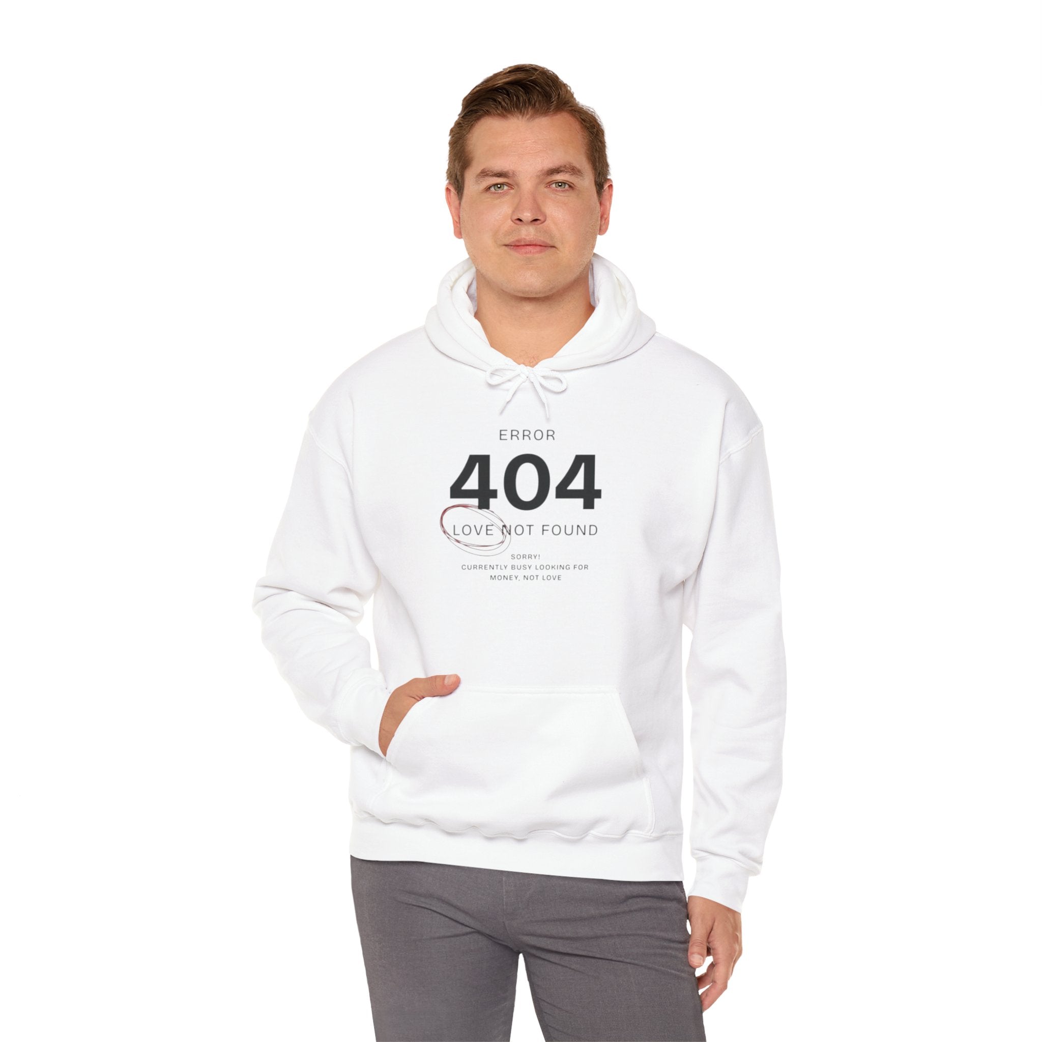 404 Love Not Found Hoodie