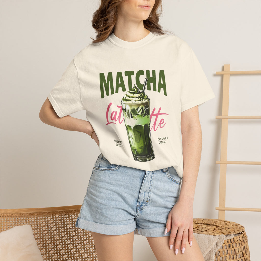 Matcha Latte T-Shirt — Vintage Matcha Drink Graphic Tee