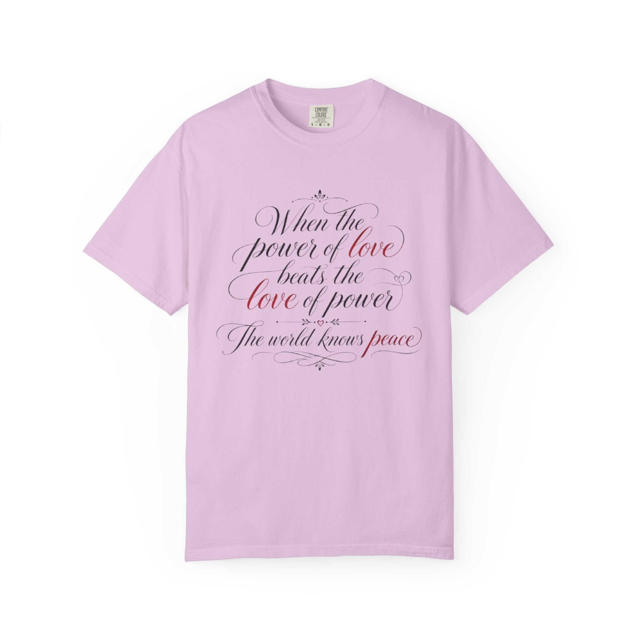 Power Meets Peace Tee
