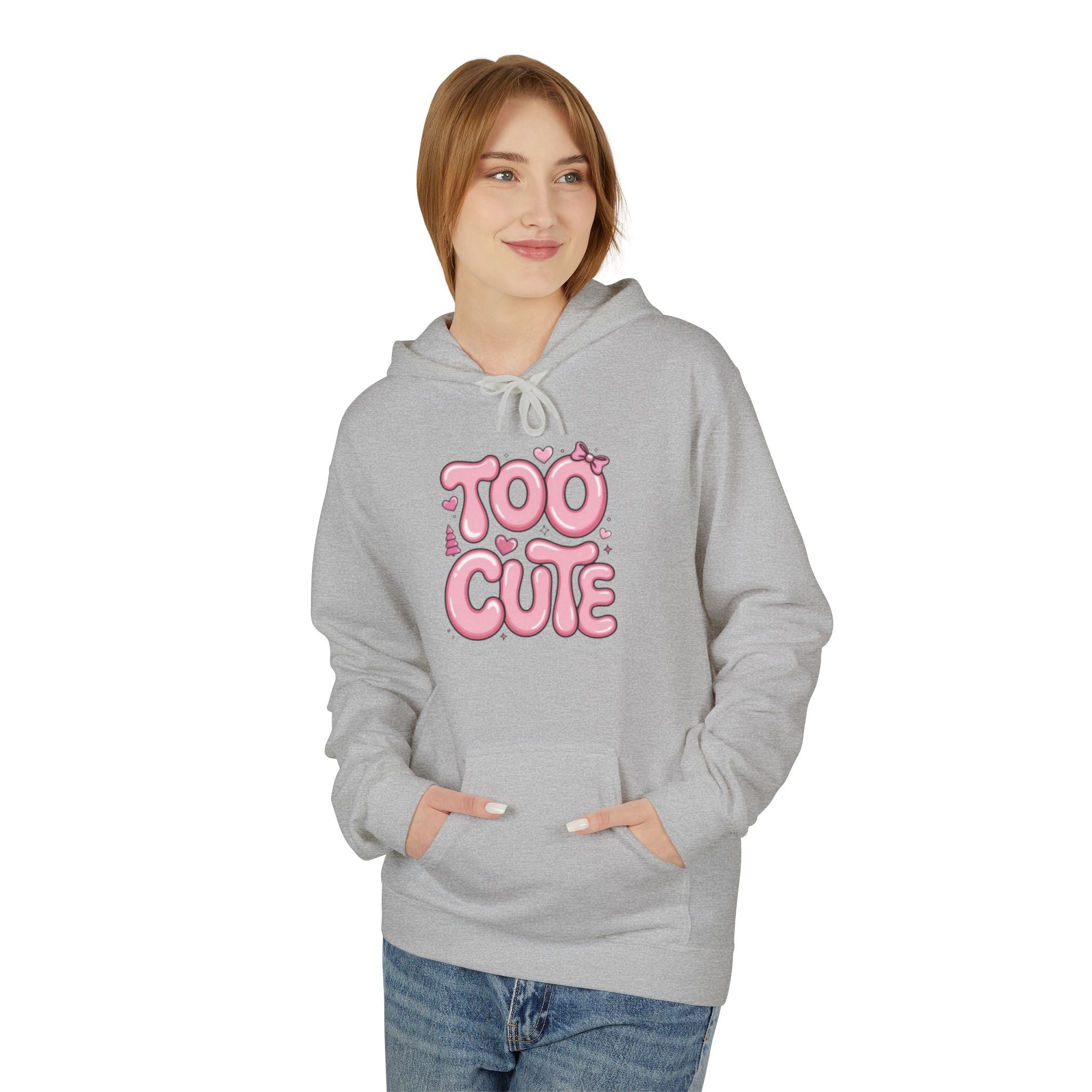 Too Cute Pink Bubble Hoodie