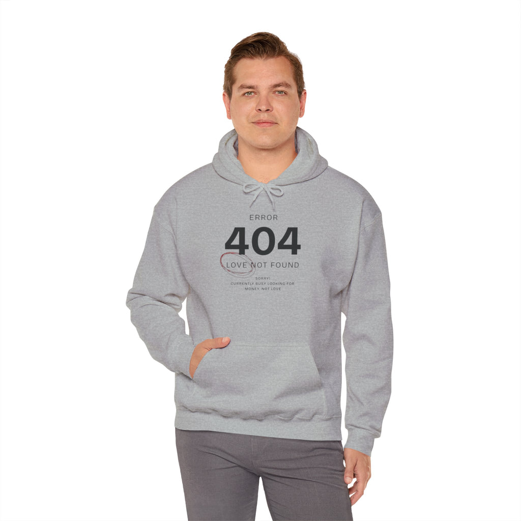 404 Love Not Found Hoodie