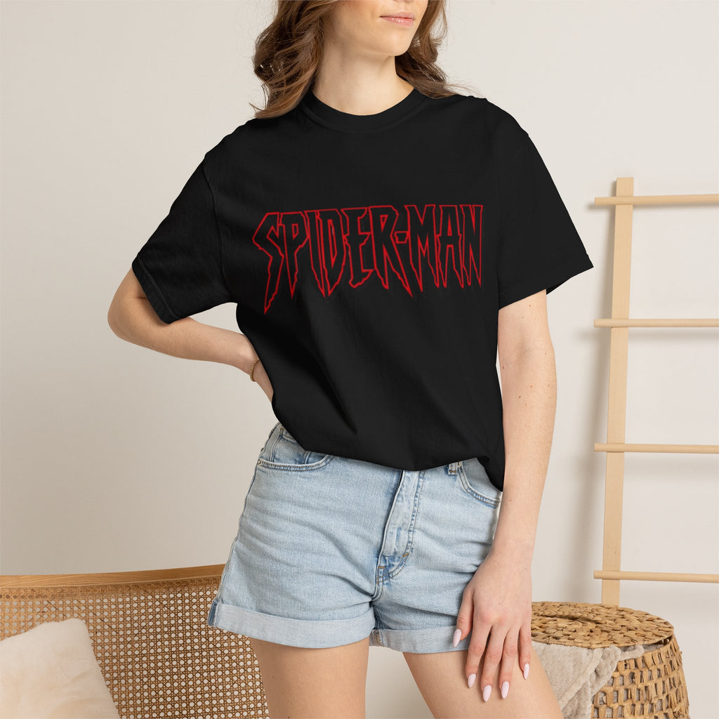 Spider-Man Graphic T-Shirt — Marvel Spider Man Chest & Back Print