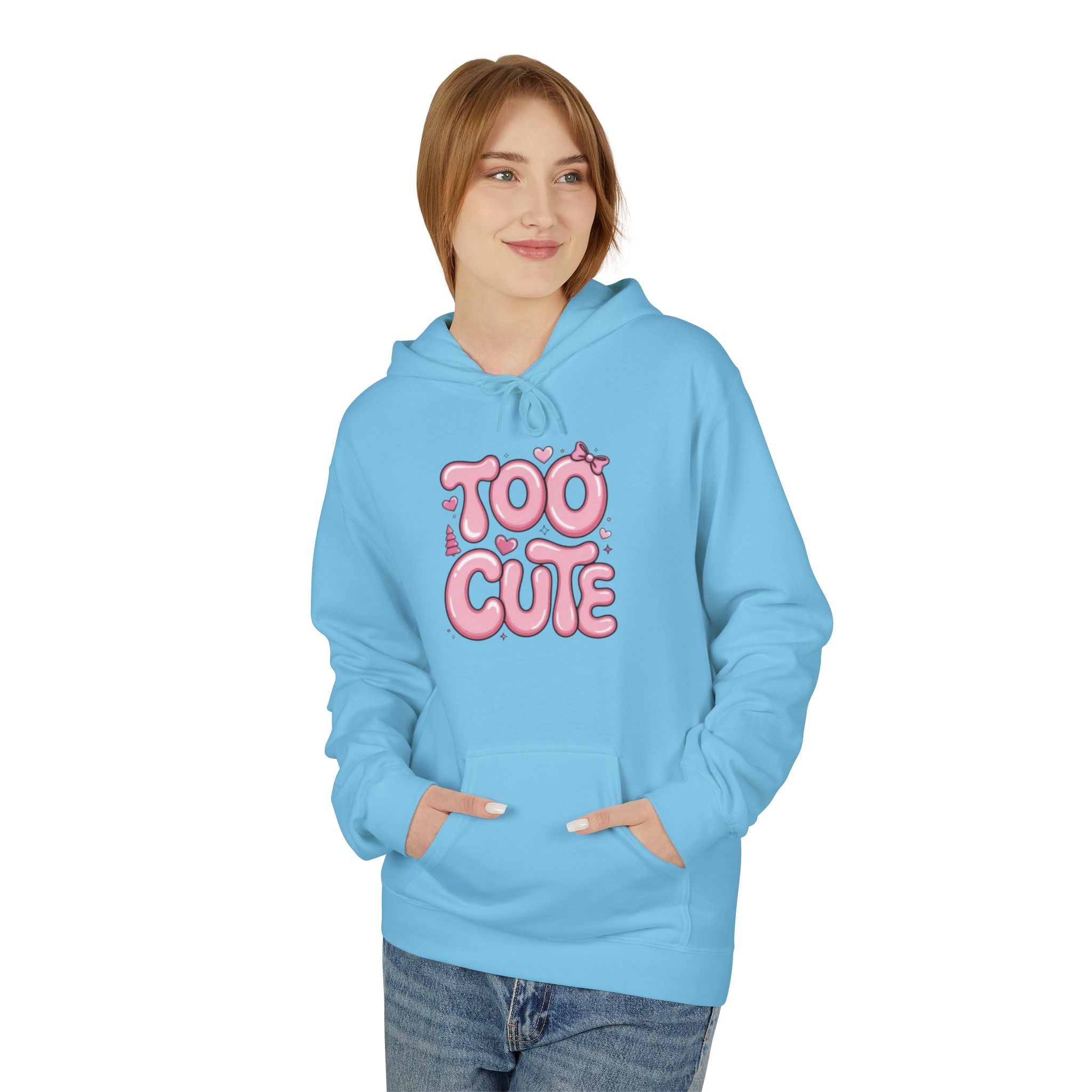 Too Cute Pink Bubble Hoodie