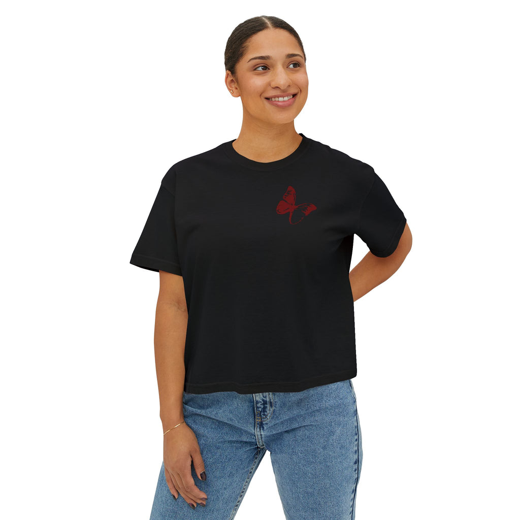 Rose Butterfly Tee