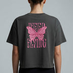 Signature Boxy Crop Tee