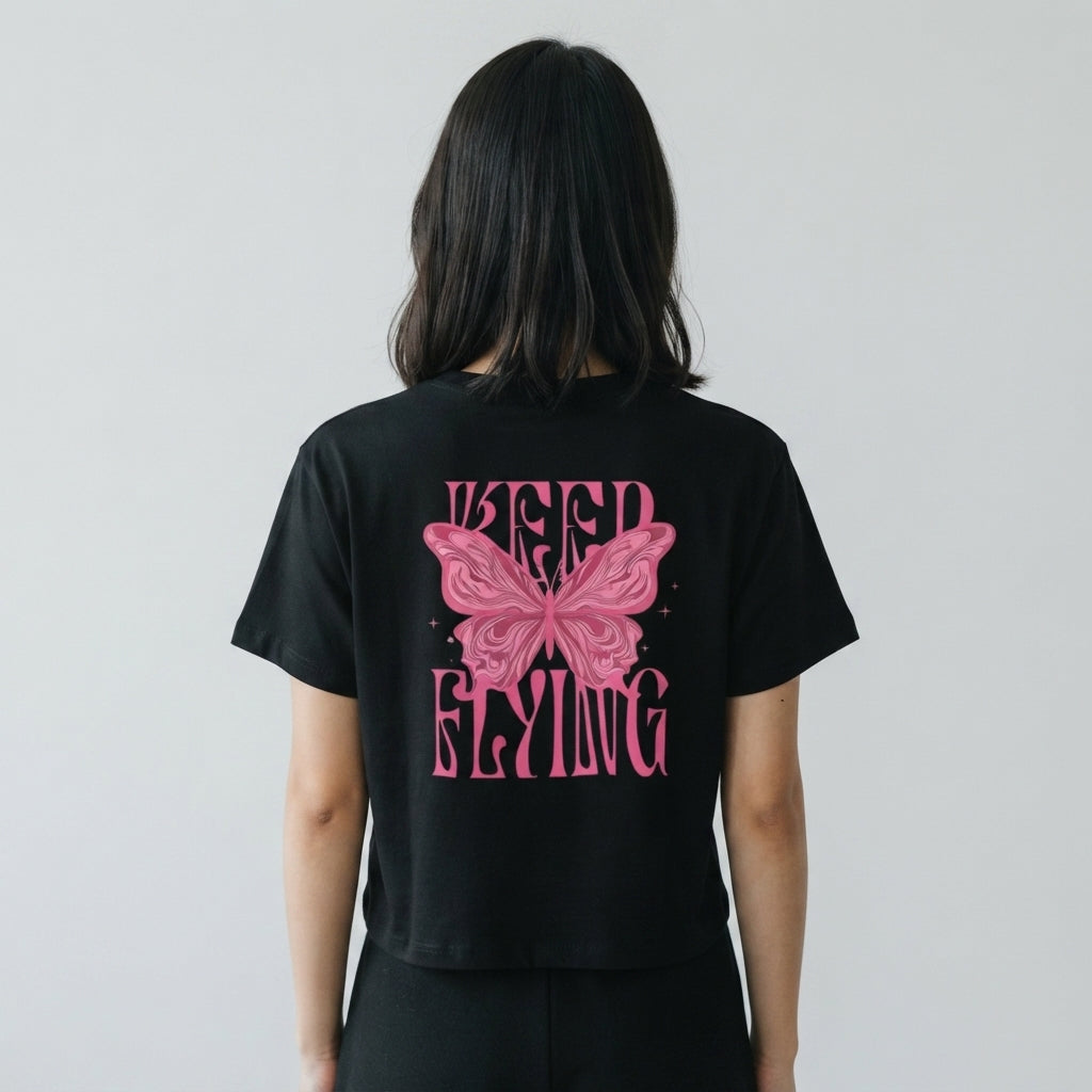 Signature Boxy Crop Tee