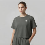 Signature Boxy Crop Tee