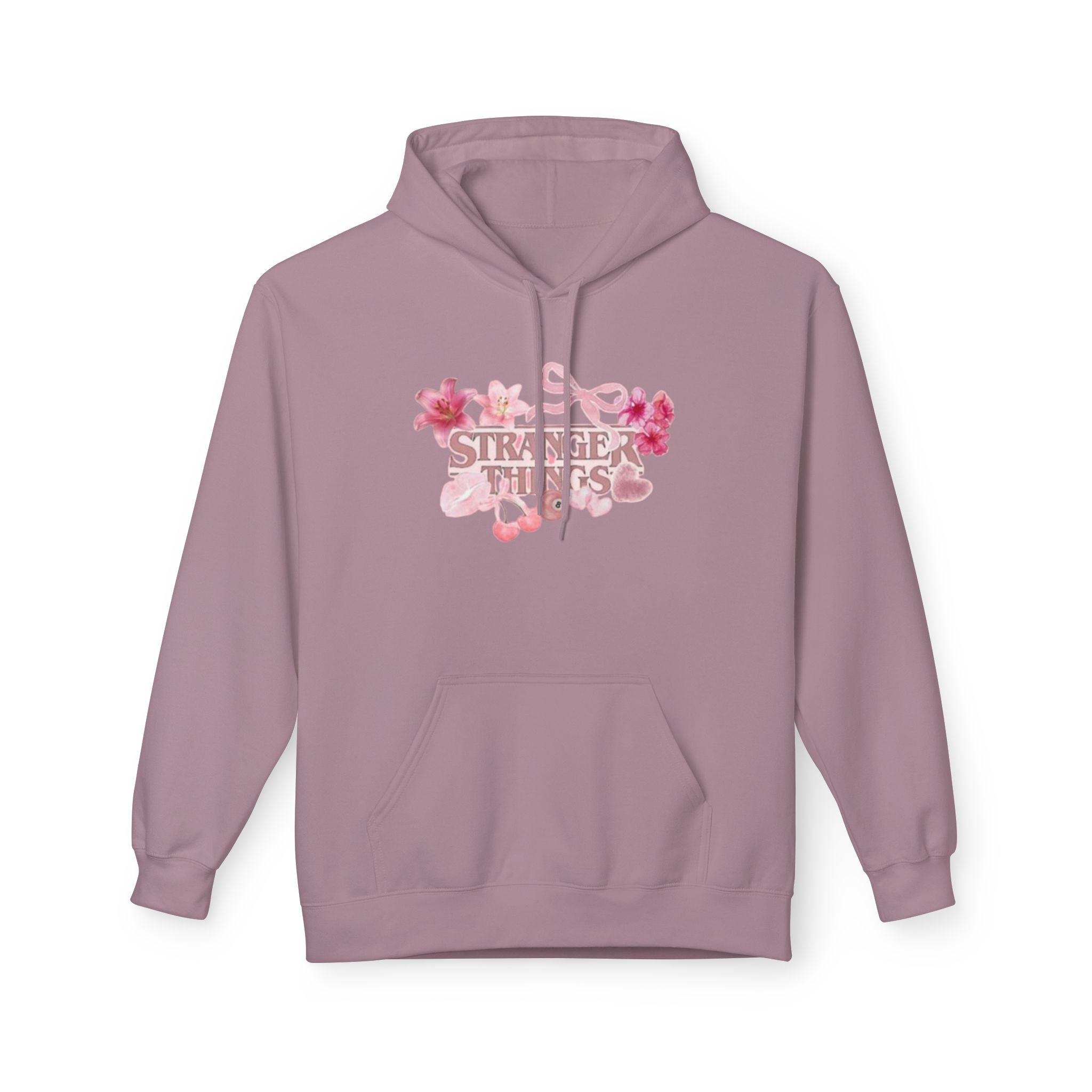 Stranger Things Floral Hoodie