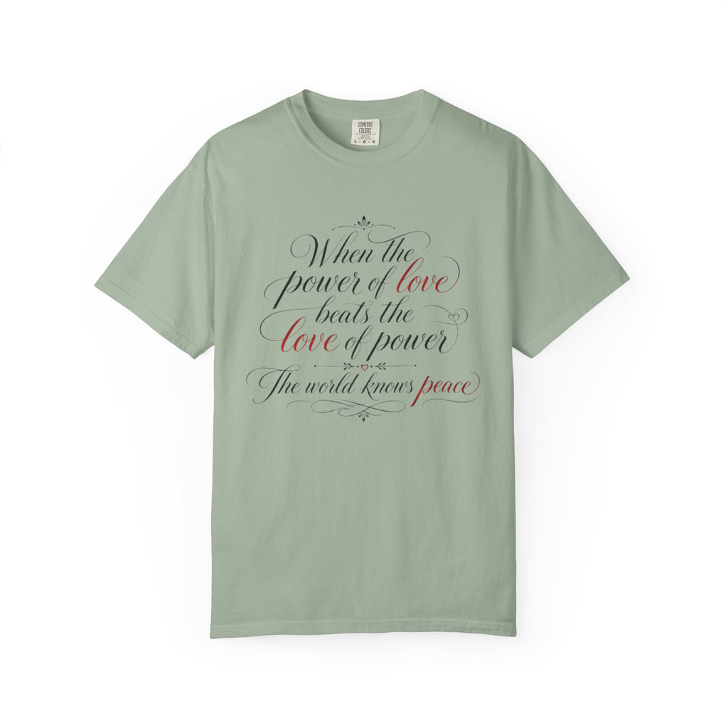 Power Meets Peace Tee
