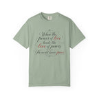 Power Meets Peace Tee