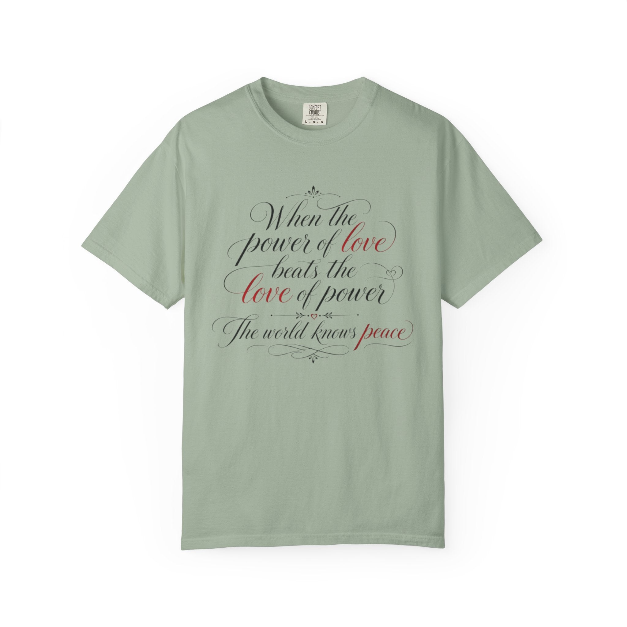Power Meets Peace Tee