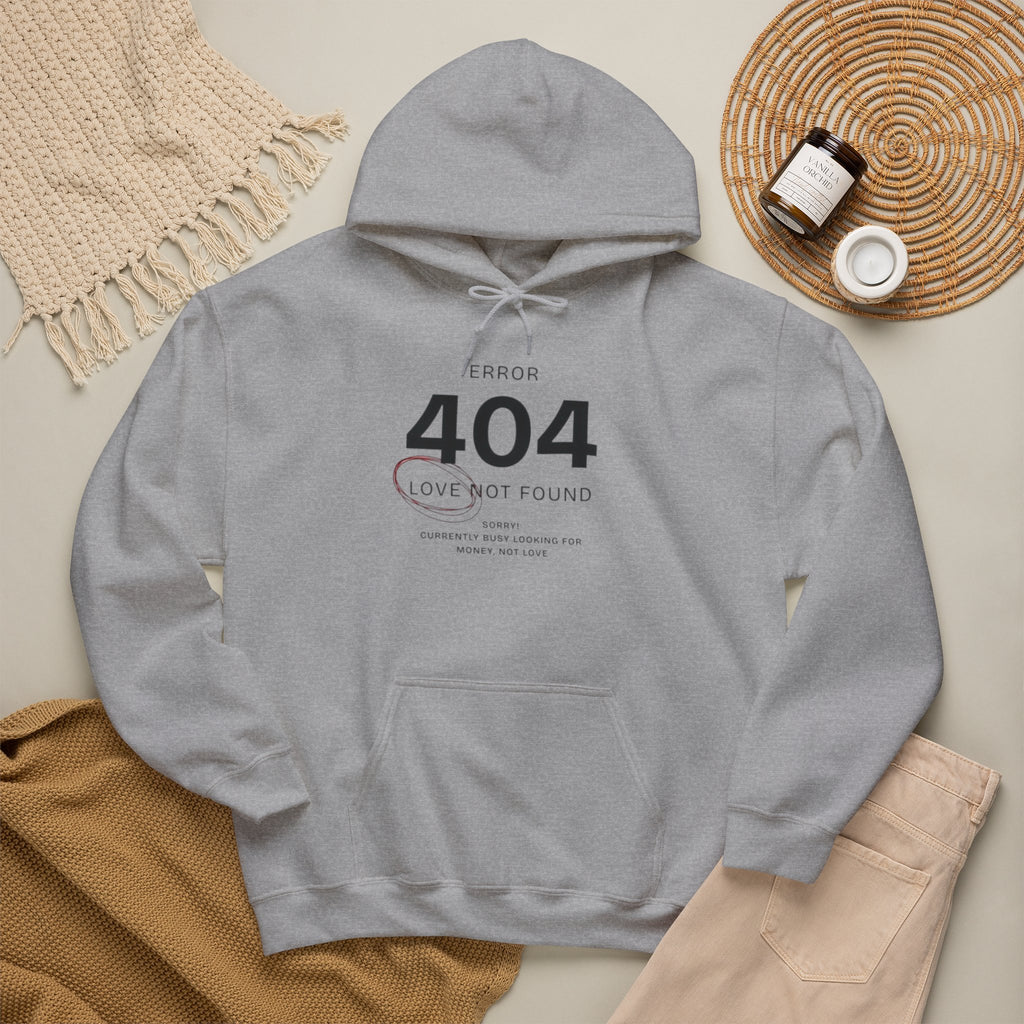 404 Love Not Found Hoodie