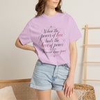 Power Meets Peace Tee