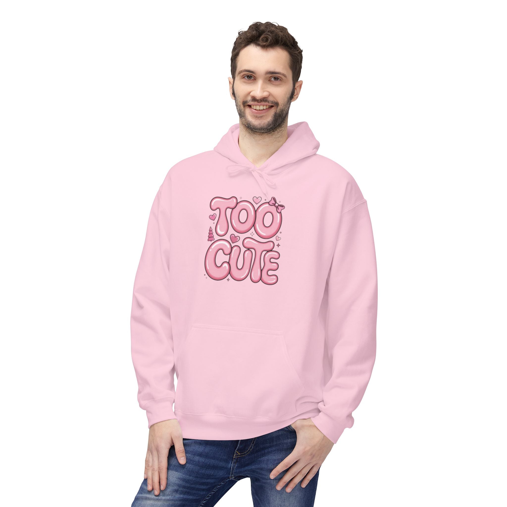 Too Cute Pink Bubble Hoodie