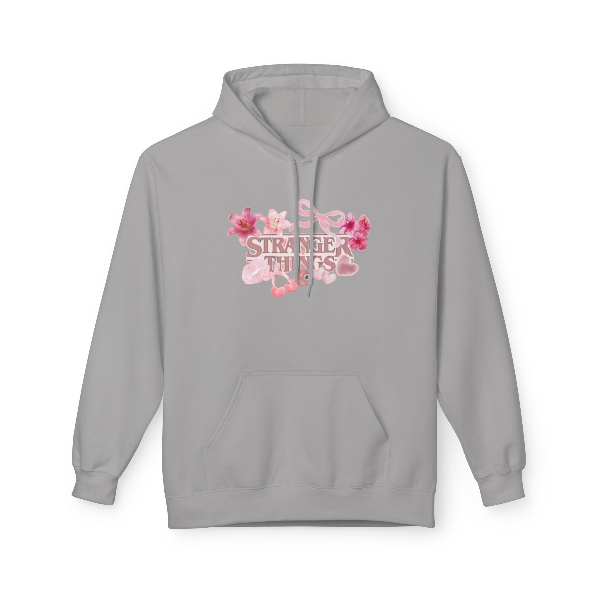 Stranger Things Floral Hoodie