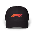 F1 Logo White Dad Cap – Vintage Racing Baseball Hat