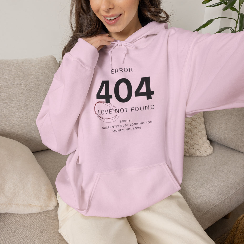 404 Love Not Found Hoodie
