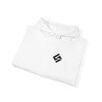 Minimalist Logo Hoodie — Small Chest Emblem Casual Pullover