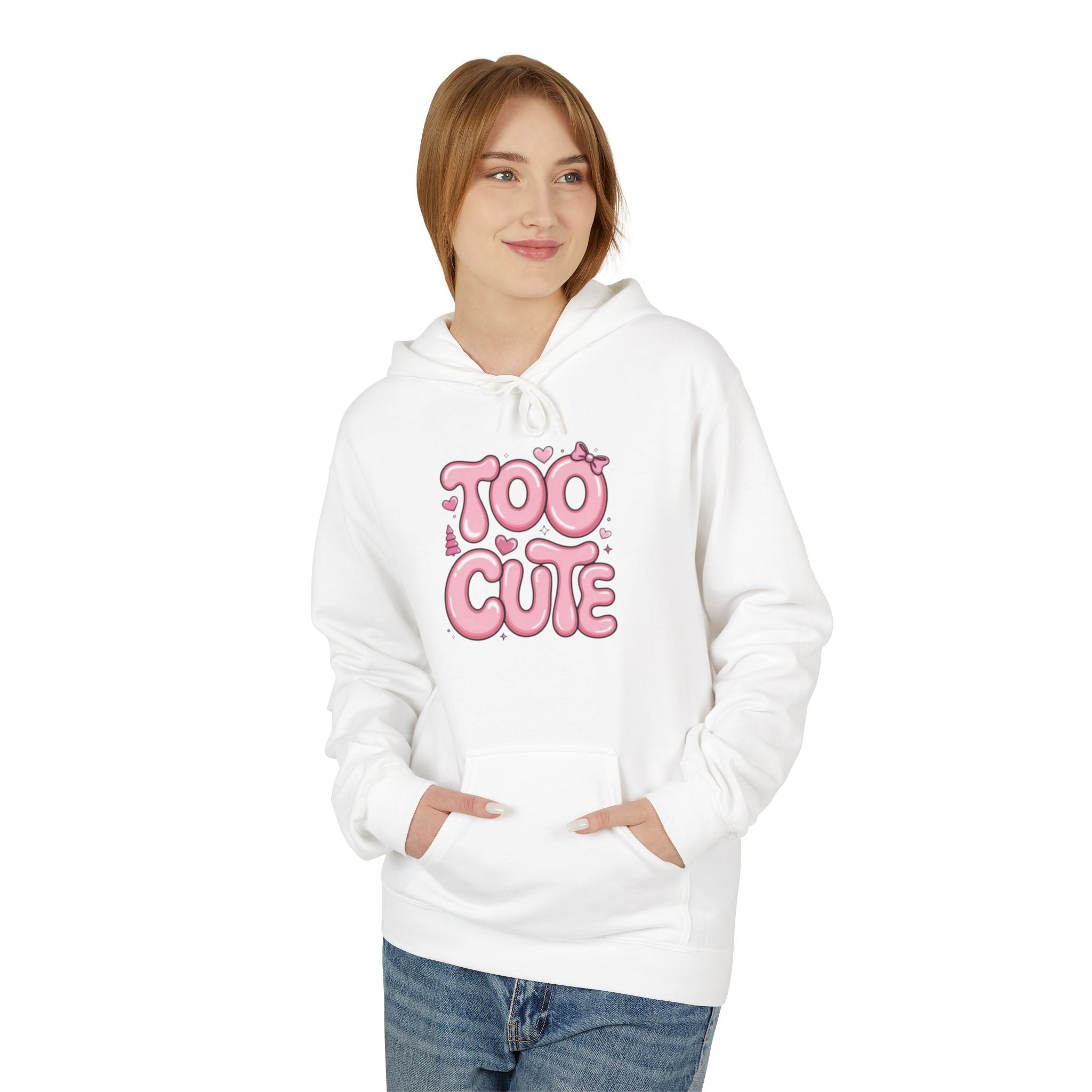 Too Cute Pink Bubble Hoodie