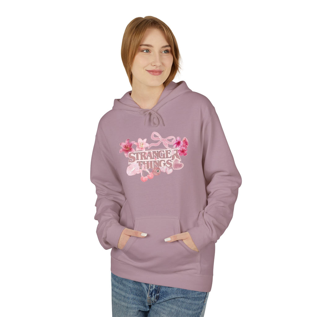 Stranger Things Floral Hoodie