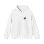 Minimalist Logo Hoodie — Small Chest Emblem Casual Pullover