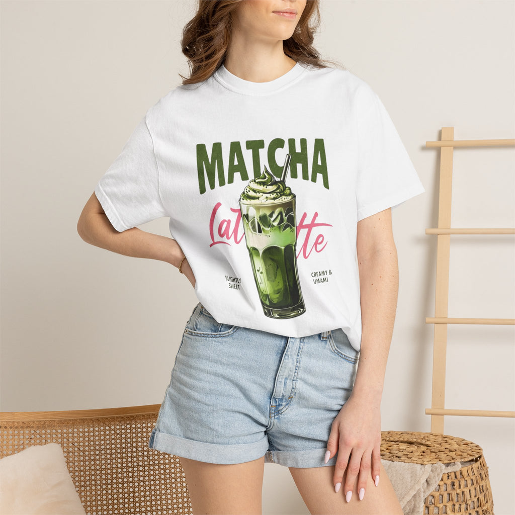Matcha Latte T-Shirt — Vintage Matcha Drink Graphic Tee