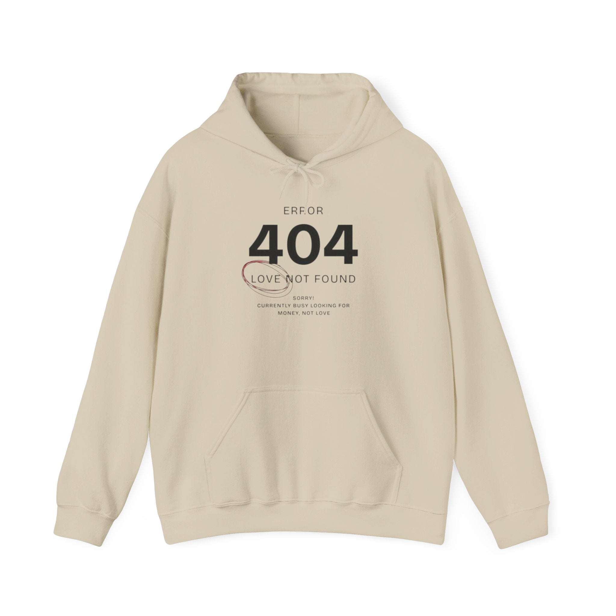 404 Love Not Found Hoodie