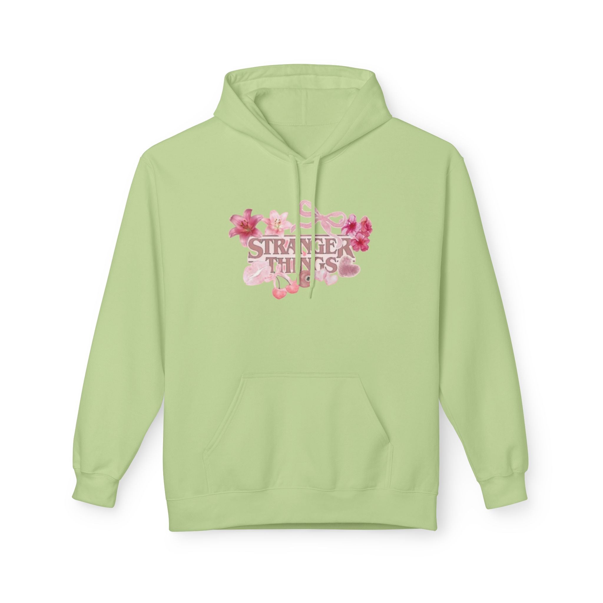 Stranger Things Floral Hoodie