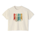 Paris Skyline Boxy Tee