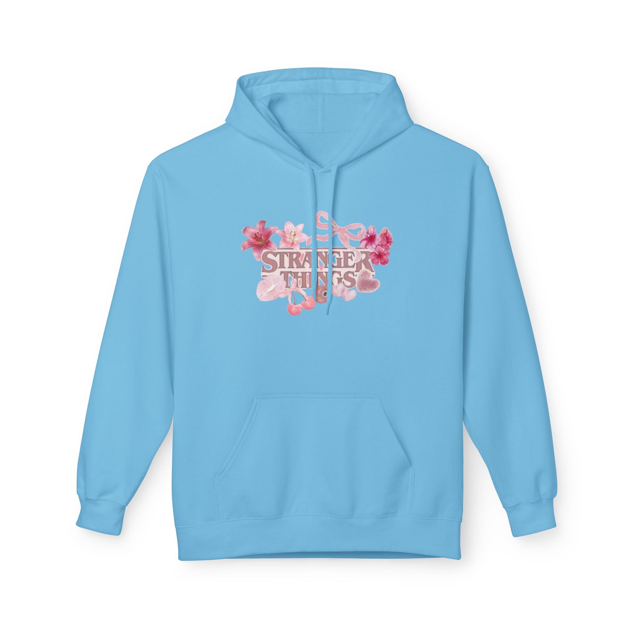 Stranger Things Floral Hoodie