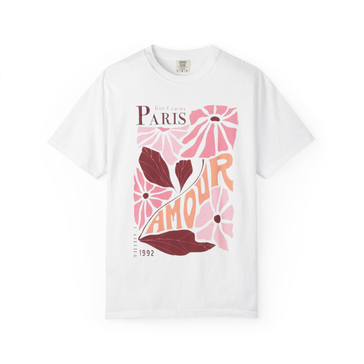 Paris Amour Floral T-Shirt