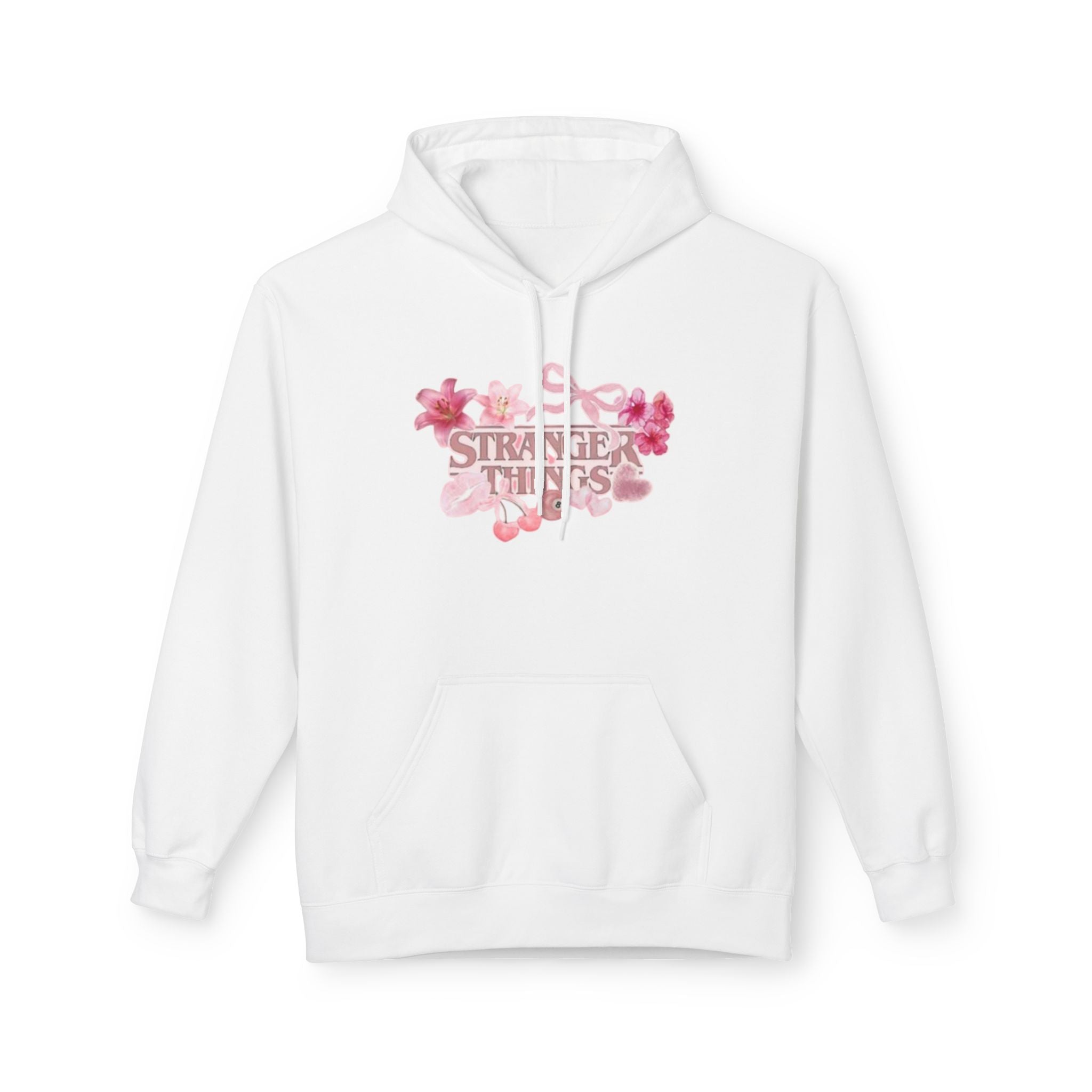 Stranger Things Floral Hoodie