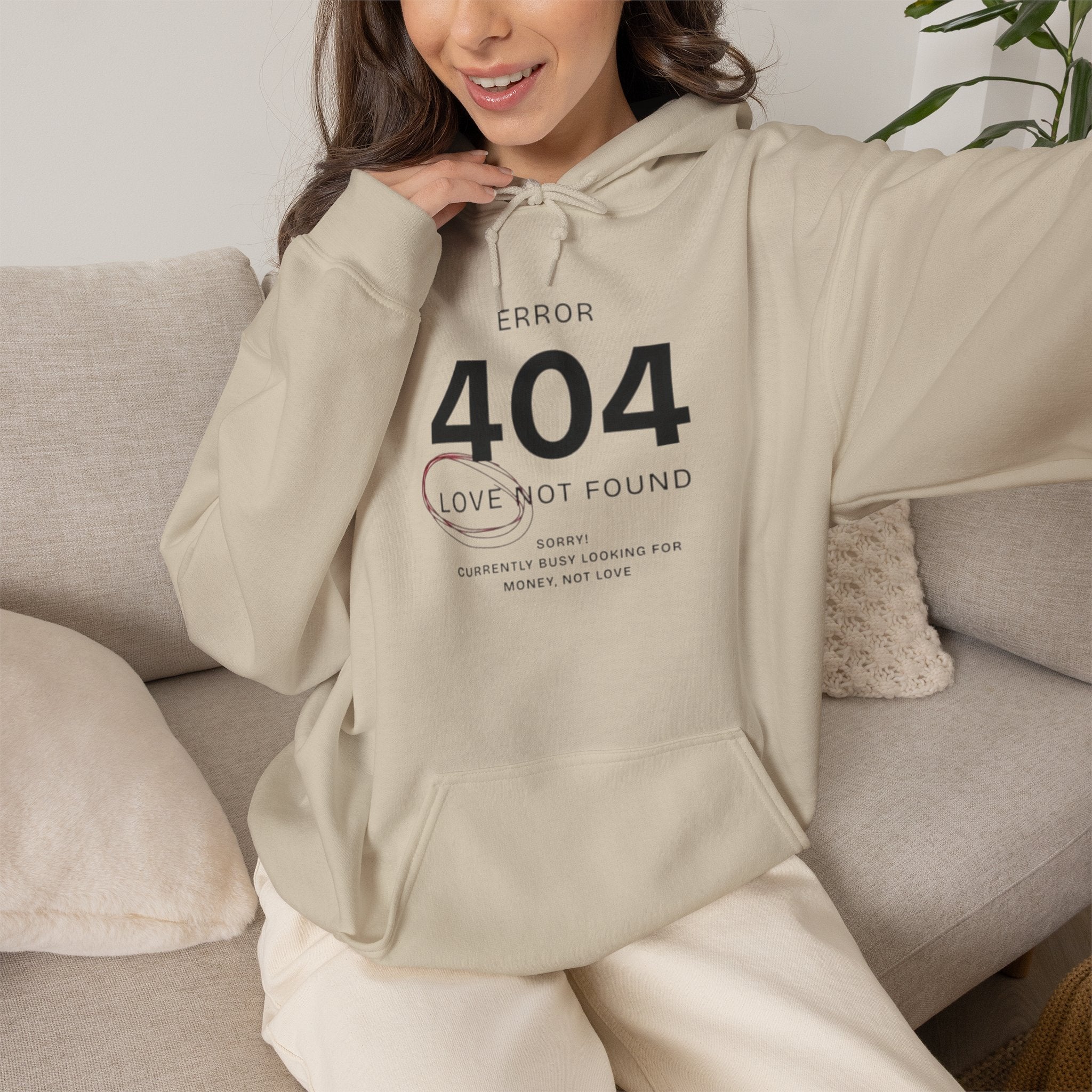 404 Love Not Found Hoodie