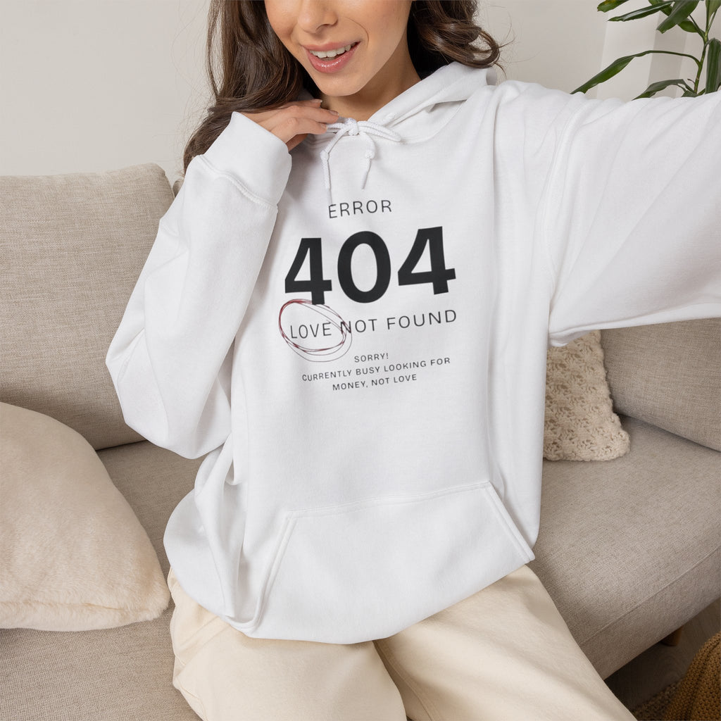 404 Love Not Found Hoodie